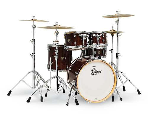 Gretsch Catalina Maple 5 Piece Shell Pack (20/10/12/14/14SN) - Walnut Glaze