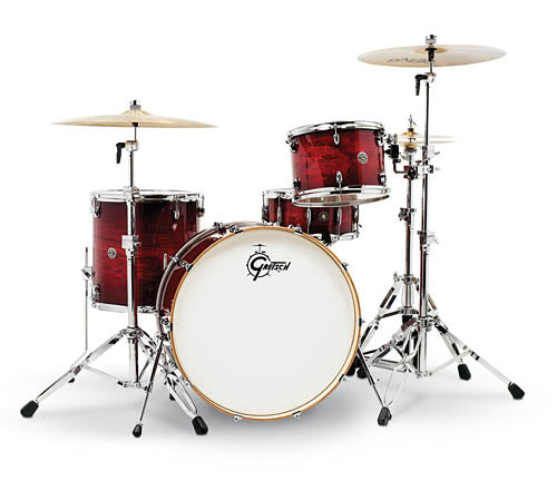 Gretsch Catalina Club 4 Piece Shell Pack (24/13/16/14SN) - Gloss Crimson Burst