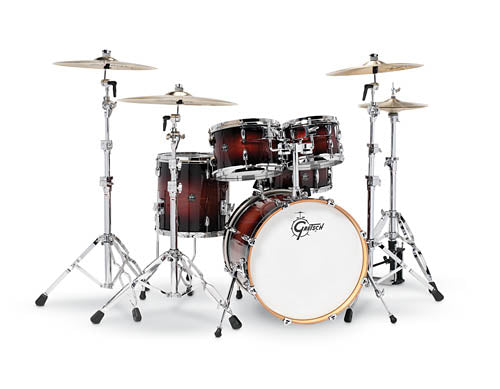 Gretsch Renown 5 Piece Drum Set (20/10/12/14/14sn) - Cherry Burst