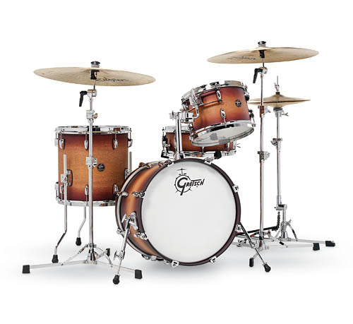 Gretsch Renown 4 Piece Drum Set (18/12/14/14sn) - Satin Tobacco Burst