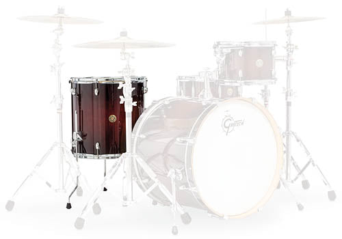 Gretsch 14x14 Floor Tom Deep Cherry Burst Catalina Maple Add-On