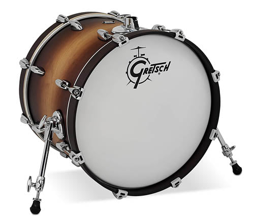 Gretsch Renown 14x18 Bass Drum - Satin Tobacco Burst