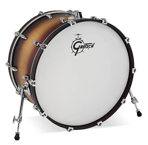 Gretsch Renown 14x24 Bass Drum - Satin Tobacco Burst