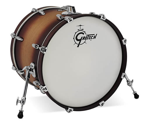 Gretsch Renown 16x20 Bass Drum - Satin Tobacco Burst