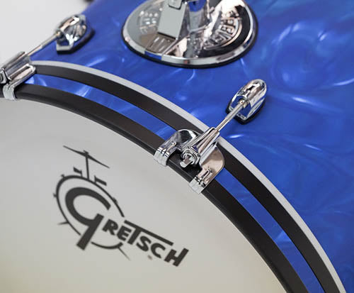 Gretsch Catalina Club 4 Piece Shell Pack (18/12/14/14SN) - Blue Satin Flame