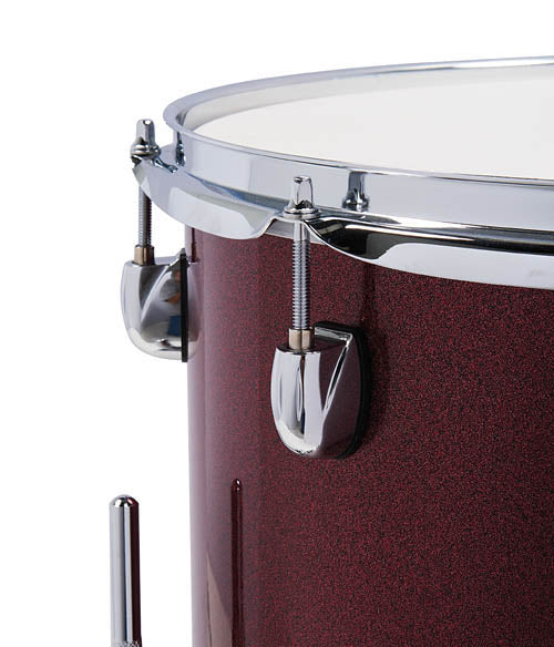 Gretsch Energy 4 Piece Street Kit With Hardware (18/12/14/14SN) - Ruby Sparkle