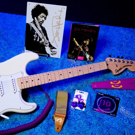 Hendrix 80th Anniversary Guitar And Accessory Bundle