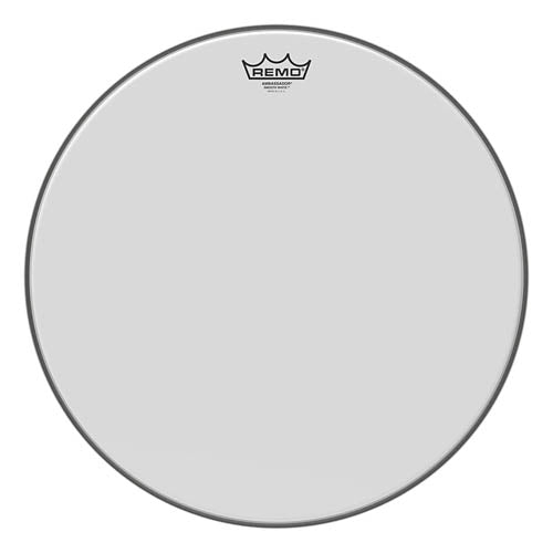 Ambassador Smooth White Drumhead - 18 inch.