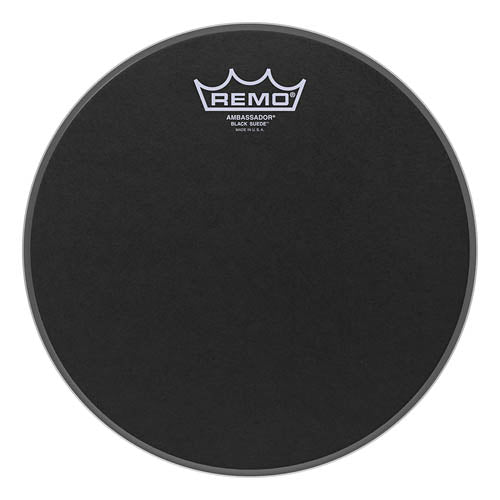 Batter, Ambassador, Black Suede, 10“ Diameter