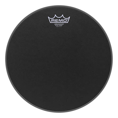 Batter, Ambassador, Black Suede, 12“ Diameter