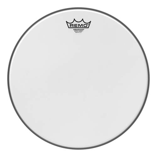 Batter, Ambassador, White Suede, 14“ Diameter