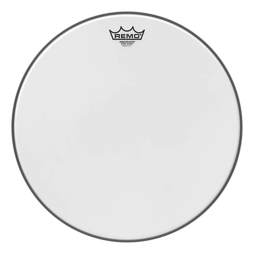 Batter, Ambassador, White Suede, 16“ Diameter