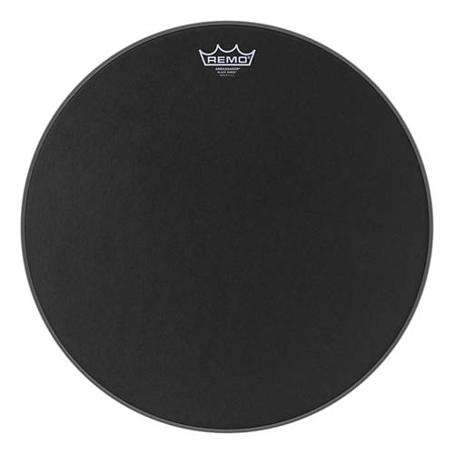 Batter, Ambassador, Black Suede, 18“ Diameter