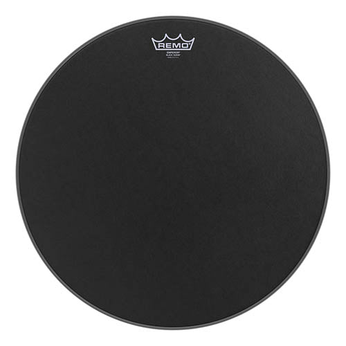 Batter, Emperor, Black Suede, 18“ Diameter