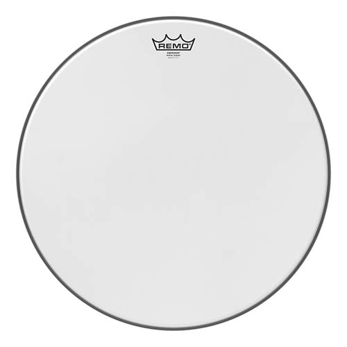 Batter, Emperor, White Suede, 18“ Diameter