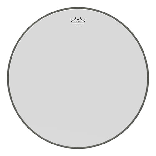 Ambassador Smooth White Drumhead (Bass) - 24 inch.