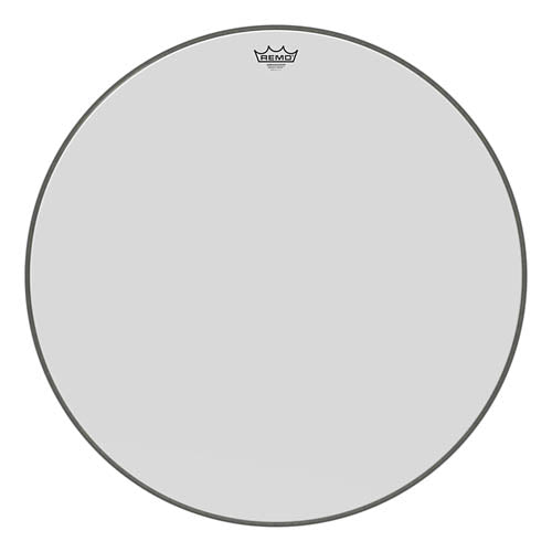 Ambassador Smooth White Drumhead (Bass) - 28 inch.