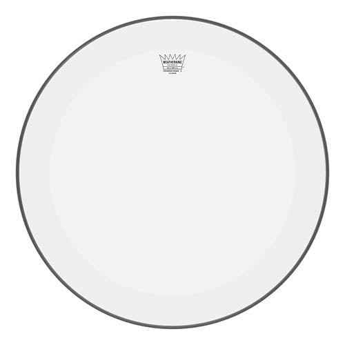 Bass, Classic, Powerstroke 3, Clear, 22“ Diameter, No Stripe