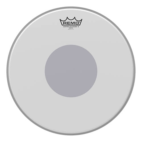 Batter, Controlled Sound X, Coated, 14“ Diameter, Black Dot On Bottom