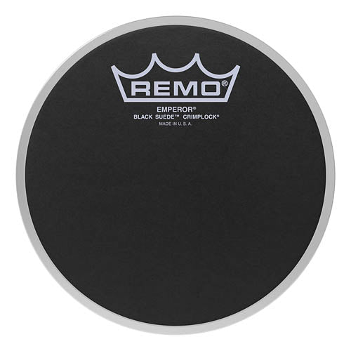 Batter, Crimplock, Emperor, Black Suede, 6“ Diameter