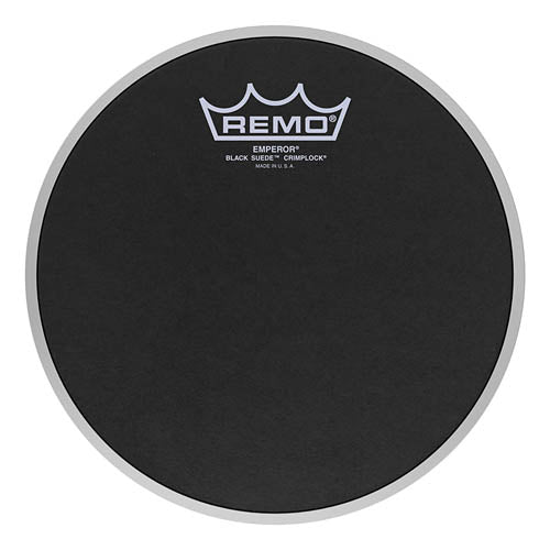 Batter, Crimplock, Emperor, Black Suede, 8“ Diameter