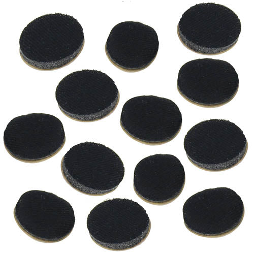 Hk Pack, Self-adhesive Black Foam Dots, 1“ Diameter, 13 Pcs