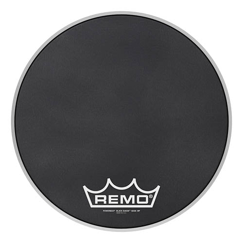 Bass, Powermax, Black Suede, 16“ Diameter, Mp