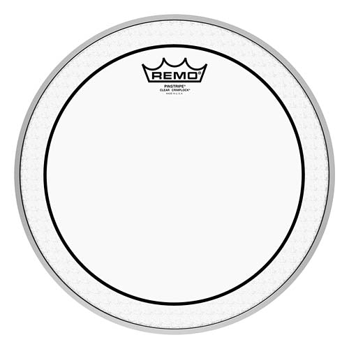 Pinstripe� Clear Crimplock� Tenor Drumhead - 12 inch.