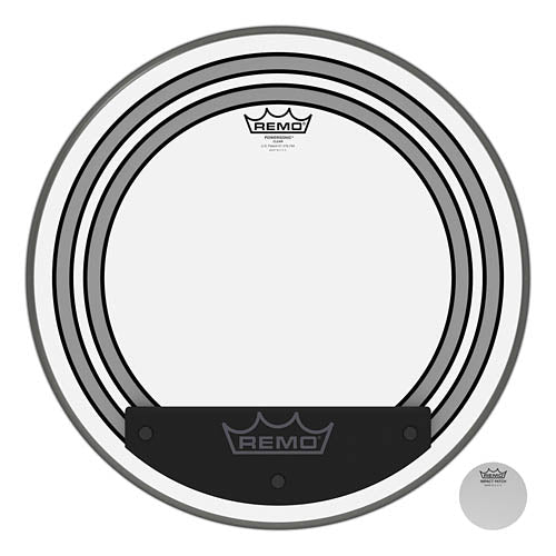 Bass, Powersonic, Clear, 18“ Diameter