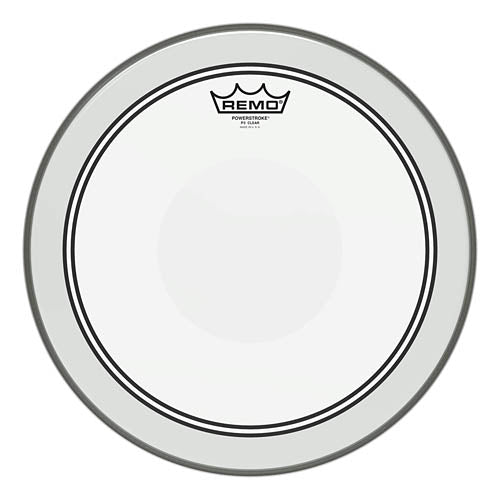 Batter, Powerstroke 3, Clear, 14“ Diameter, Clear Dot Top Side