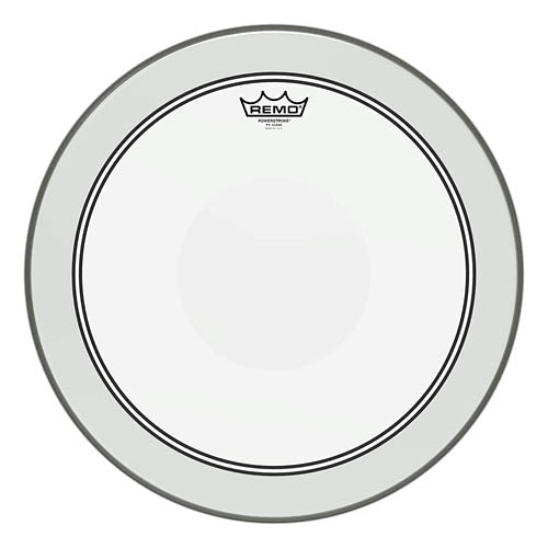 Batter, Powerstroke 3, Clear, 18“ Diameter, Clear Dot Top Side