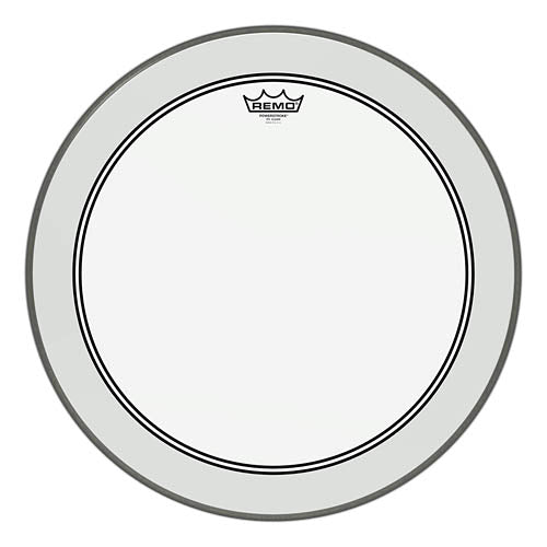 Bass, Powerstroke 3, Clear, 20“ Diameter, 2-1/2” Impact Patch