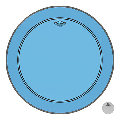 Bass, Powerstroke 3, Colortone, 22“ Diameter, Blue