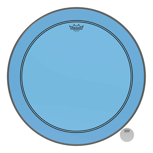 Bass, Powerstroke 3, Colortone, 24“ Diameter, Blue