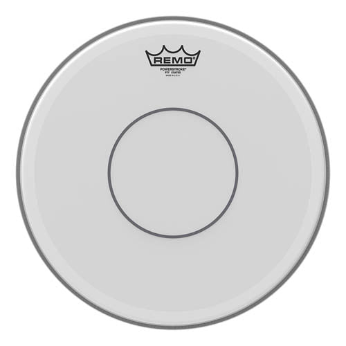 Powerstroke� 77 Coated Drumhead - Coated, 14 inch. Diameter, Open Channel, Clear Dot