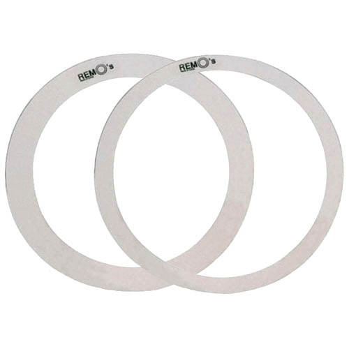 Rem-o Rings, 14“ Dia, 1” + 1.5“ Widths (1pc Ea), 10-mil Hazy Film, Packaged With Header