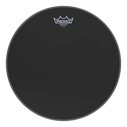 Snare, Ambassador, Ebony, 14“ Diameter, Low Collar