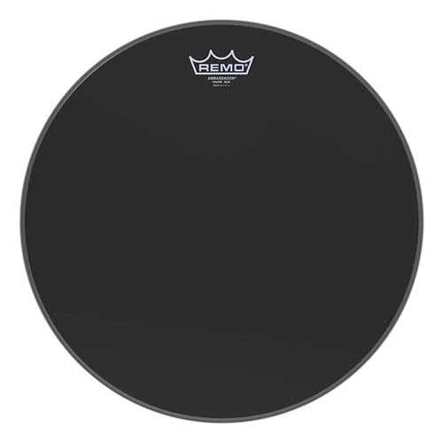 Snare, Ambassador, Ebony, 15“ Diameter, Low Collar