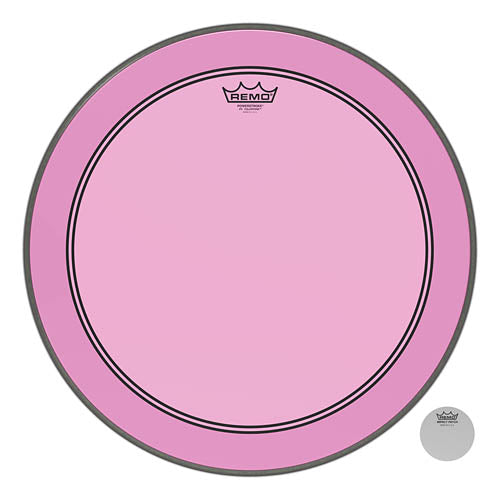 Powerstroke P3 Colortone Pink Skyndeep Bass Drumhead - 20 inch.