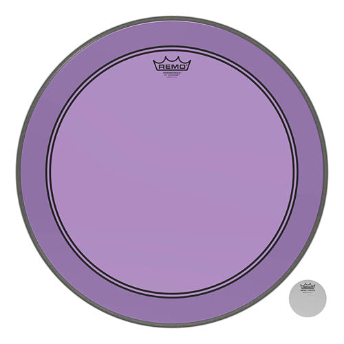 Powerstroke P3 Colortone Purple Skyndeep Bass Drumhead - 20 inch.