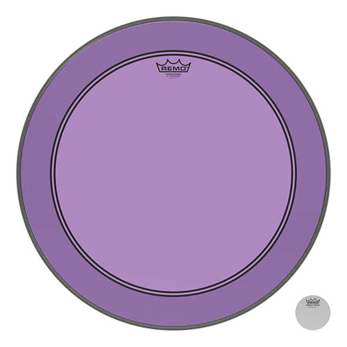 Powerstroke P3 Colortone Purple Skyndeep Bass Drumhead - 22 inch.