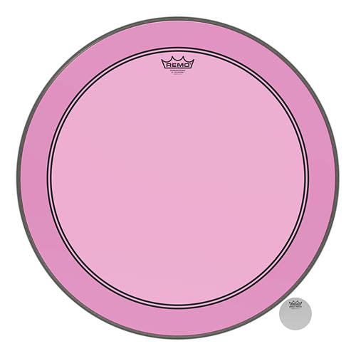Powerstroke P3 Colortone Pink Skyndeep Bass Drumhead - 24 inch.