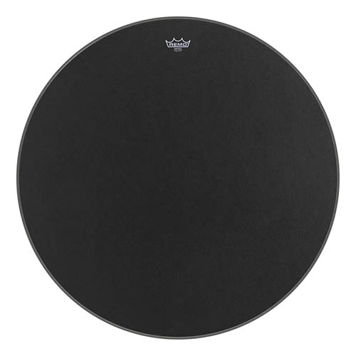 Bass, Emperor, Black Suede, 22“ Diameter