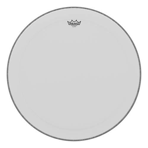 Bass, Powerstroke 3, Coated, 22“ Diameter, 2-1/2” Impact Patch, No Stripe