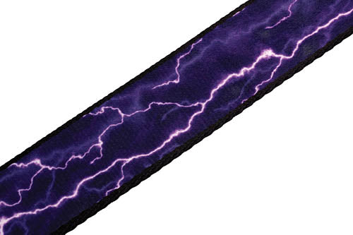 Polyester Guitar Strap - Lightning