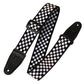 Polyester Guitar Strap - Checkerboard