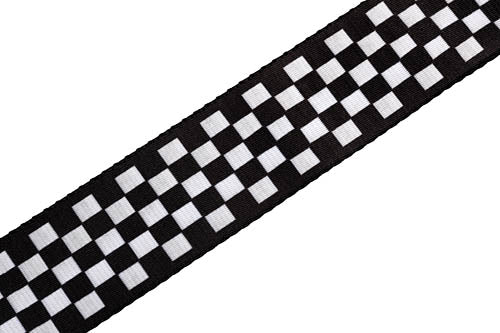 Polyester Guitar Strap - Checkerboard