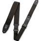 Right Height Polyester Guitar Strap - Black