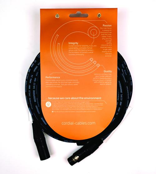 Cpm 6 Fm Premium Microphone Cable, Balanced Xlr Connectors, 20'