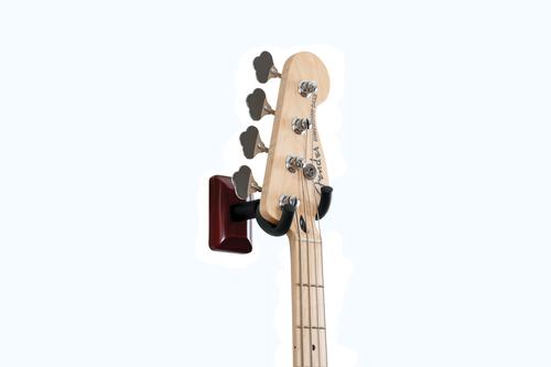 Frameworks Wall Mounted Guitar Hanger with Cherry Mounting Plate